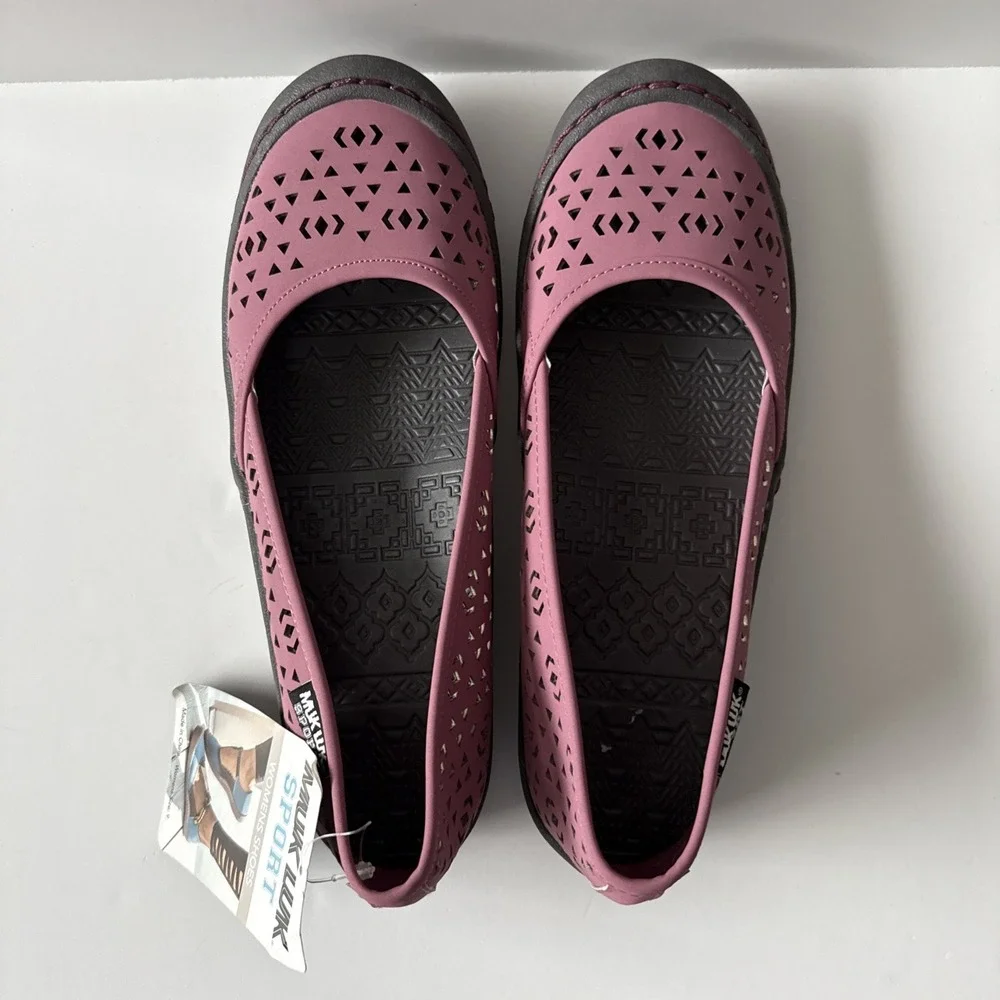 Muk Luks Sport Women Sandy‎ Beach Shoe Rose Pink Size 9 Style 120010 NWT